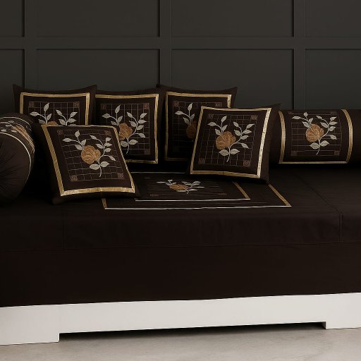 Rose Designer Cotton Embroidery 8 Pcs Deewan Set, Fabric - Quilted 100% quilted cotton-https://media.vyaparify.com/vcards/products/336929/product_1756408896_68b0ac4079492.png Image