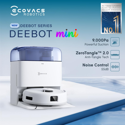 ECOVACS DEEBOT MINI OMNI 2 in 1 Robot Vacuum Cleaner & Mop-https://media.vyaparify.com/vcards/products/338177/product_1756626615_68b3feb70225e.png Image