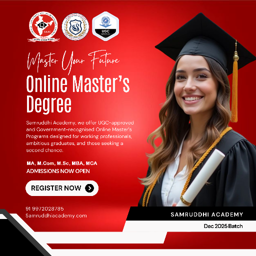 MASTERS CORRESPONDENCE (ONLINE MASTER DEGREE)-https://media.vyaparify.com/vcards/products/342344/product_1757061021_68ba9f9d78506.png Image