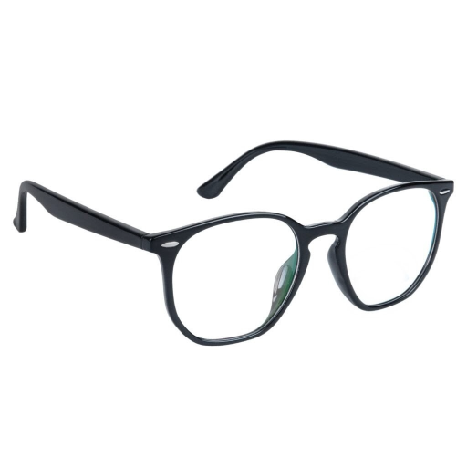 Black Hexagon Rimmed Eyeglasses - L106 c2-https://media.vyaparify.com/vcards/products/355415/product_1758115630_68cab72e5ebd4.png Image