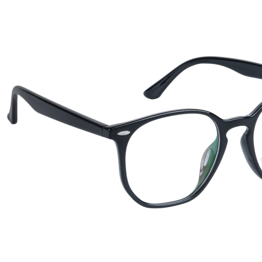 Black Hexagon Rimmed Eyeglasses - L106 c2-https://media.vyaparify.com/vcards/products/355416/product_1758115630_68cab72e73339.png Image