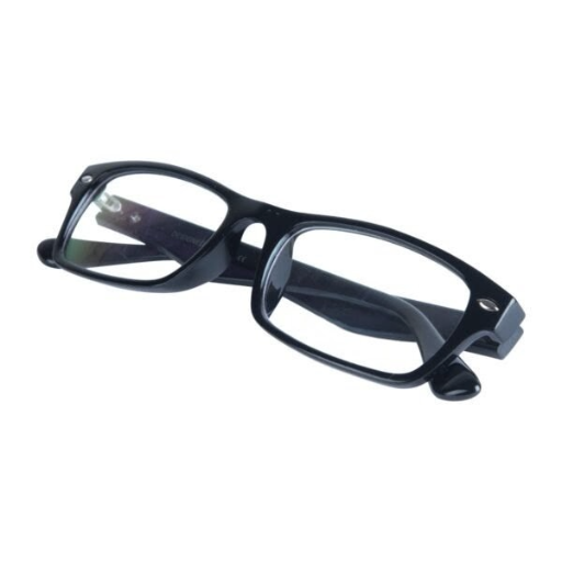 Black Wayfarer Rimmed Eyeglasses - L3109-C2-https://media.vyaparify.com/vcards/products/355643/product_1758167111_68cb8047361f7.png Image