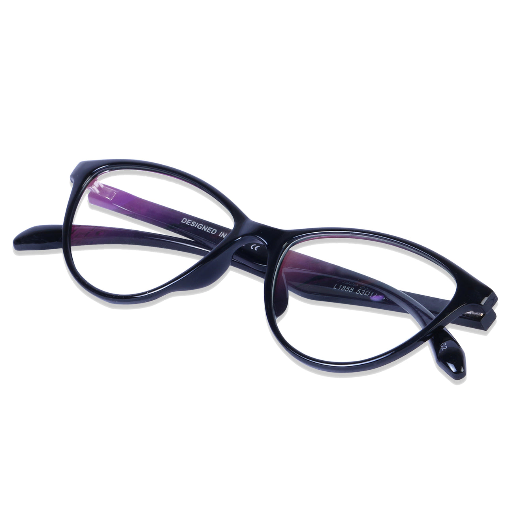 Women Eyeglasses Black Cat Eye - L1858-https://media.vyaparify.com/vcards/products/357280/product_1758208505_68cc21f951f2d.png Image