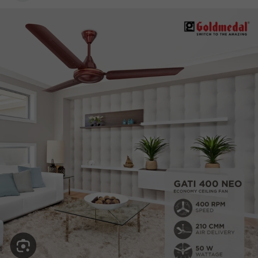  Goldmedal celling fan gatti400 neo with 2 year warranty BRAR ELECTRICAL STORE BRAR ELECTRICAL  AND SOLAR POWER  VPO RUPANA MALOUT ROAD OPP BANNI DAIRY NEAR BUS STAND PIN 152032  AND SOLAR POWER  VPO RUPANA MALOUT ROAD OPP BANNI DAIRY NEAR BUS STAND PIN 152032