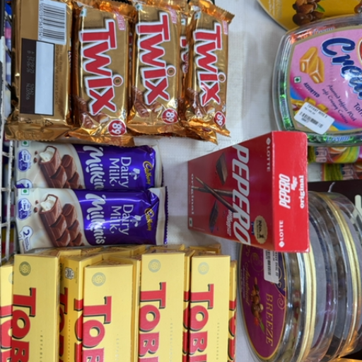  toblerone SASMA SHOPPEE NO 62 ANGAPPANAICKEN STREETMANNADY NEAR SALIM STORE