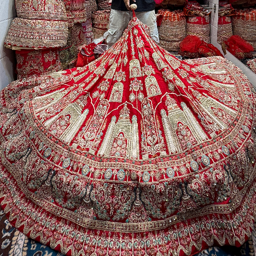 Handwork Raw Silk Tajmahal Lehenga-https://media.vyaparify.com/vcards/products/360481/product_1758452017_68cfd931a790c.png Image