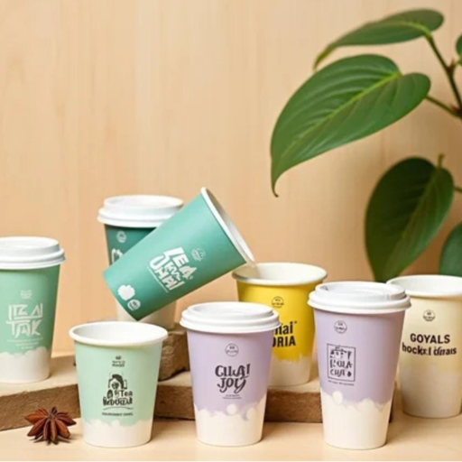  110 Ml long paper tea cups DRK GOYAL INDUSTRIES IDA JEEDIMETLA  PLOT NO 967 RAM  REDDY NAGAR QUTUBULLAPUR JEEDIMETLA HYDERABAD HYDERABADLANDMARK Near Shivalayam Temple