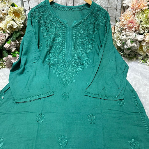 DYED RAYON GALA BUTI WORL KURTI.-https://media.vyaparify.com/vcards/products/364071/product_1758778159_68d4d32ff3095.png Image