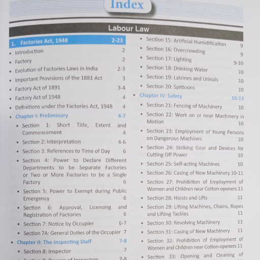 Labour Laws & Industrial Relations, (UPSC EPFO APFC/AO/EO  Exam 2025),2nd Edition, Vol -1,Shailendra jain ,Radhika Wankhade,Total Weight 0.500, Total Pages 251-https://media.vyaparify.com/vcards/products/365214/product_1758872831_68d644ffa03c8.png Image
