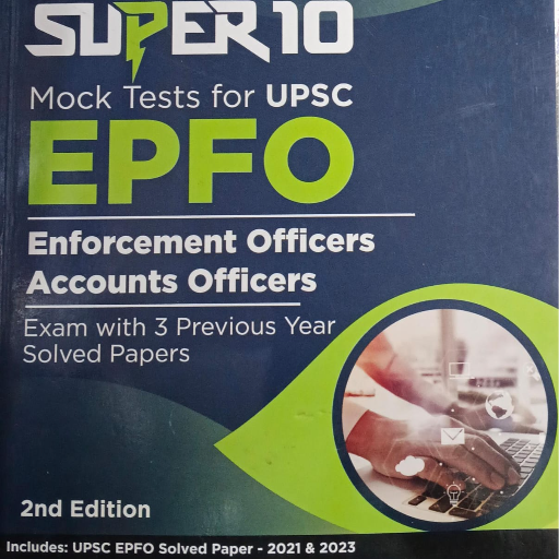 Super 10 Mock Tests for UPSC EPFO, 2nd Edition, DISHA-https://media.vyaparify.com/vcards/products/365256/product_1758874119_68d64a07329b0.png Image