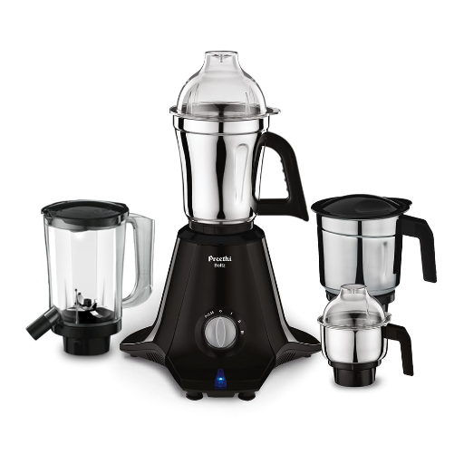 Preethi Boltz Mixer Grinder for Kitchen,4 Jars 1000 Watts Mixie3 Stainless Steel Jar & 1 Blender Jar-https://media.vyaparify.com/vcards/products/369249/product_1759391022_68de2d2e7bf36.png Image