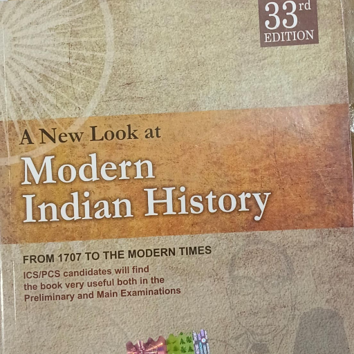 A New Look at  Modern Indian History, S Chand ,by B L Grover Alka Metha, 33rd  Edition-https://media.vyaparify.com/vcards/products/369831/product_1759478940_68df849ca1fe3.png Image