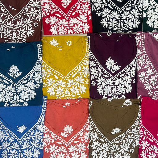 Lucknowi Chikankari Rayon Short Kurti-https://media.vyaparify.com/vcards/products/370476/product_1759508679_68dff8c7383f1.png Image