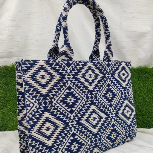 Jacquard Large Tote Bag-https://media.vyaparify.com/vcards/products/371429/product_1759572735_68e0f2ff6a985.png Image