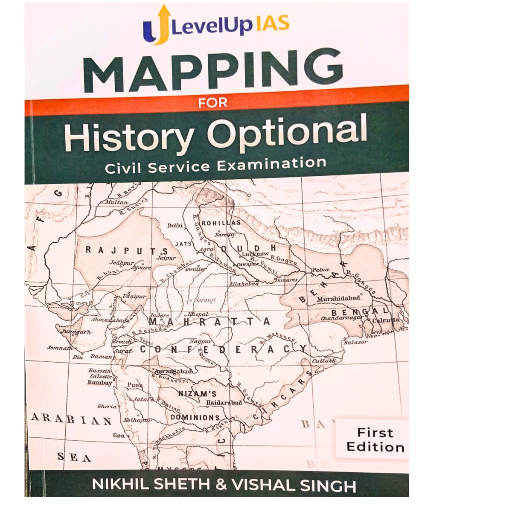 LEVELUP  IAS Mapping  for History  Optional Civil Service Examination  First  Edition by Nikhil Sheth &Vishal Singh-https://media.vyaparify.com/vcards/products/371495/product_1759573809_68e0f7316b195.png Image