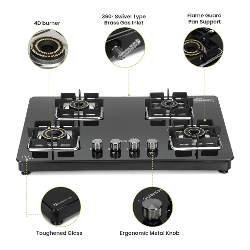  Sunshine Cooktop Shine 4B SR ENTERPRISES H NO 3 853 TEACHERCOLONY SAHARANPURLINK ROAD