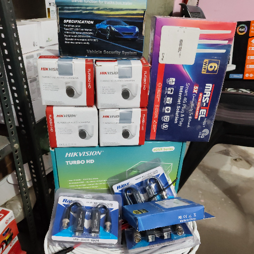  Hikvison edvr 4cameras complete 💯✅ setup AMBEY ENTERPRISES C O AMBEYENTERPRISESCOURT ROAD MINI BYPASS CHOWK BHIWANI NEAR VIDAI PALACE