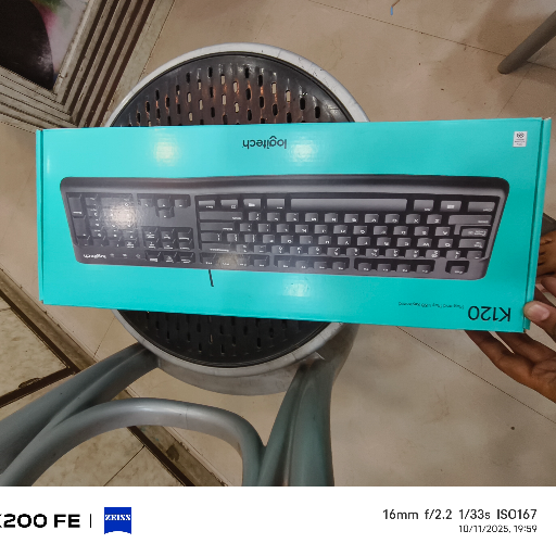  Logitech keyboard k120 INFO WORLD INFO WORLD MUSTAFACOMPLEX CHHOTIKALYANI ROAD CHHOTI KALYANI NEAR HANUMAN MAANDIR