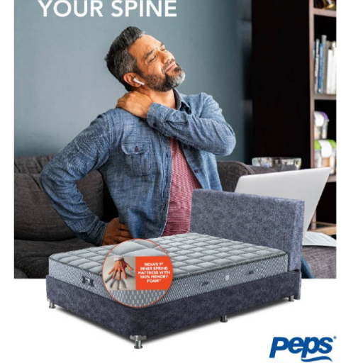 PEPS Spine Guard (king size - 78x72x06)-https://media.vyaparify.com/vcards/products/380293/product_1760256574_68eb623ebf376.png Image