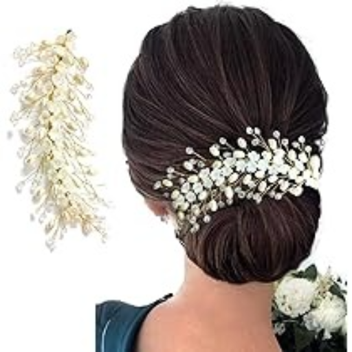  Hair flare artificial flower with pearl hair pin ARJUN RAM MAMTA NOVELTY SHOP  NO 1 SANKET  BUILDING GHANSOLI GAON MAIN ROAD SAMARTH NAGAR  LANDMARK OPP KHETESHWAR FARSAN