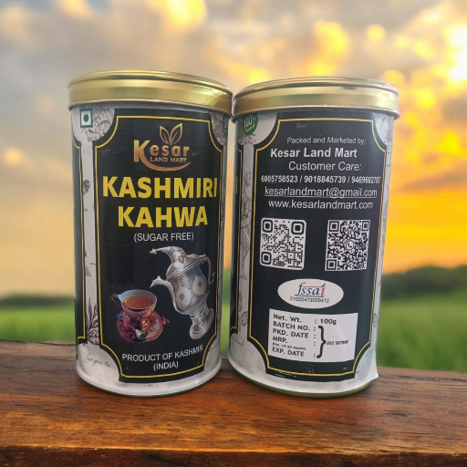 Kashmiri Kahwa sugar free 100grams-https://media.vyaparify.com/vcards/products/384817/product_1760523678_68ef759e4106e.png Image