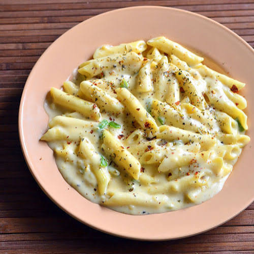  Pasta penne white DUMPLING HOOD SHOP NO 5MANSAROVER COMPLEXBHUPINDRA ROAD BELOW O2 GYM