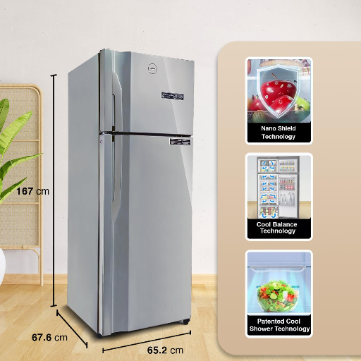 Godrej 330 L 2 Star Fully Convertible 4-In-1, Nano Shield Technology, Inverter Frost Free Double Door Refrigerator (RT EONVIBE 366B RCIT ST RH, Steel Rush)-https://media.vyaparify.com/vcards/products/389478/product_1761031470_68f7352e2df08.png Image