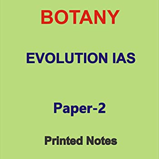  Evolution Botany Optional Study Material For IAS/IFOS Exam Paper II TIRUPATI BOOK CENTRE UNIT 2 S P N3OLDRAJINDER NAGARNEAR KAROL BAGH METRO GATE NO 7