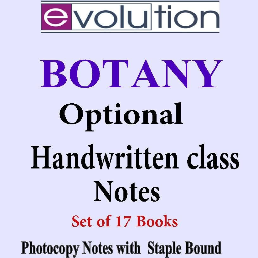  Evolution Botany Optional Study Material For IAS/IFOS Exam Paper I&ll TIRUPATI BOOK CENTRE UNIT 2 S P N3OLDRAJINDER NAGARNEAR KAROL BAGH METRO GATE NO 7