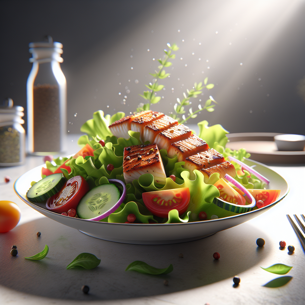  Grilled fish salad RAVI KUMAR CCB Complex Jaitpur Ismail Pur Road Near Jagdamba Public School, Badarpur, New Delhi 110044