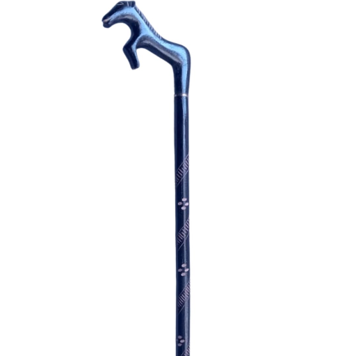 Horse on two foot standing face wood stick-https://media.vyaparify.com/vcards/products/397633/product_1761961042_690564527ec80.png Image