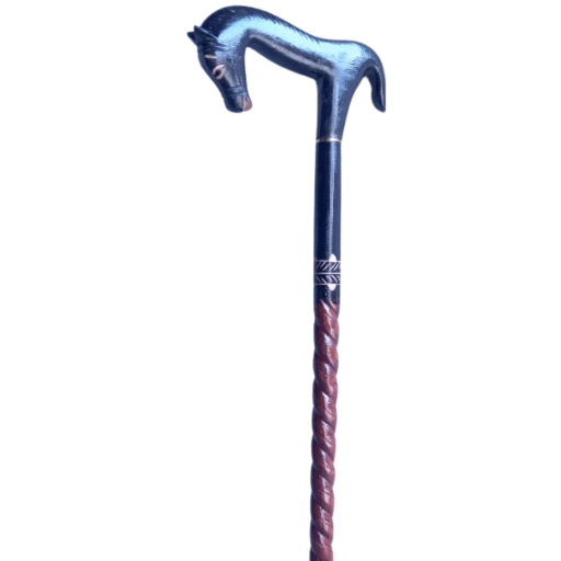 Horse head down wood stick in tossy-https://media.vyaparify.com/vcards/products/397636/product_1761961705_690566e94ea04.png Image