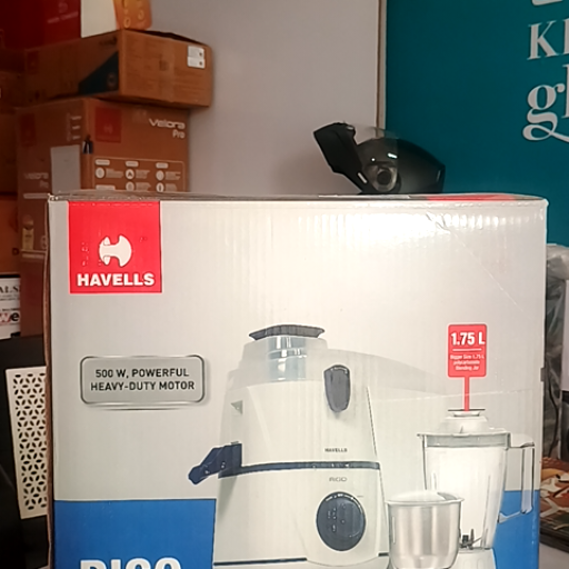  Havells mixar KAJAL DEVI AJHARA LALGANJ  AJHARA LALGANJ  PRATAPGARH UTTAR PRADESH 230132 NEAR BHARAT PETROL PUMP DBA SHIV ELECTRONICS LANDMARK BHARAT PETROL PUMP