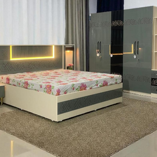 Bedroom set NILESH FURNITURE HOUSE C O NILESH  FURNITURE HOUSE  SUBHASH ROAD MALIVES CHOUK BEED 