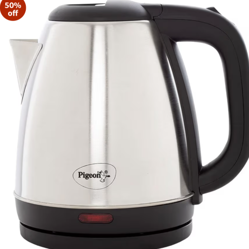 Pigeon by Stovekraft Amaze Plus Electric Kettle (14289) with Stainless Steel Body, 1.5 litre, used f-https://media.vyaparify.com/vcards/products/401684/product_1762333266_690b1252d9c60.png Image