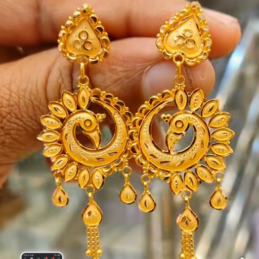  Gold earring STAR GOLD JEWELLERS BANKRA BATTALA  BANKRA GROUND  FLOOR NIHARIKA SHOPING COMPLEX BANKRA DOMJUR OPPOSITE ASHA MARKET