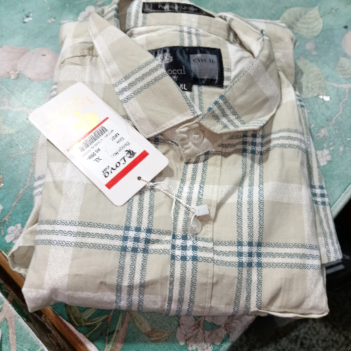 Men Casual White Check Cotton Shirt | Regular Fit-https://media.vyaparify.com/vcards/products/406702/product_1762843720_6912dc48c8df2.png Image
