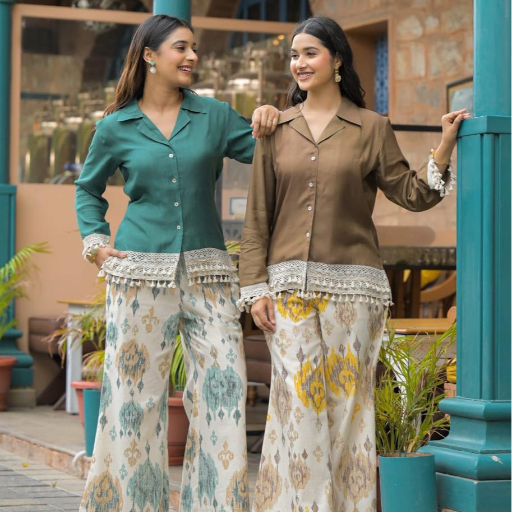  Printed Khadi cord set KASHISH BABEL C O TISHA CREATION 