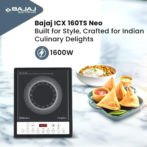 Bajaj ICX 160TS Neo Induction Stove | 1600 Watts | 9 Pre-Set Menus | Digital Display |-https://media.vyaparify.com/vcards/products/410964/product_1763039616_6915d98002220.png Image