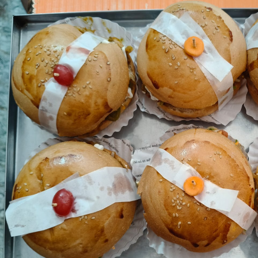  Chicken burger 50 Veg burger 40 SLR BANGLORE BAKERY 20 74 A NAWABPET ROAD KONDURGU  LANDMARK Dhanalakshmi Juylri Opposite