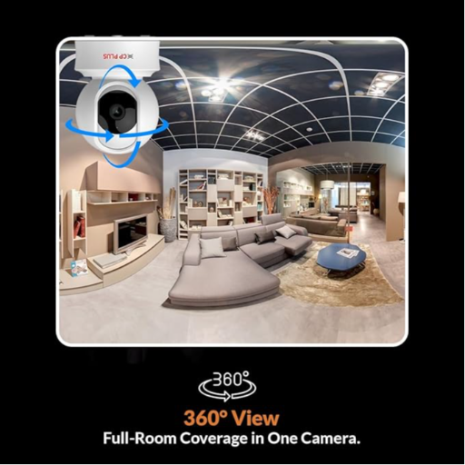 CP PLUS 3MP Resolution Smart Wi-fi CCTV Home Security Camera CP-E31Q-https://media.vyaparify.com/vcards/products/412166/product_1763113478_6916fa06044d7.png Image