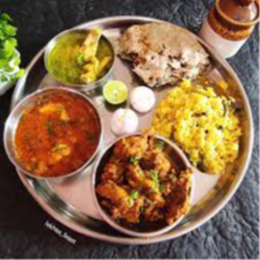  Chicken Masala Thali SHIDORI FAMILY RESTAURANTS KOLHAPUR GARGOTIROAD KALAMBADIST KOLHAPUR NEAR JADACHA GANPATI