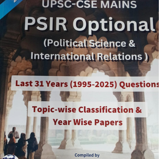 UPSC-CSE  MAINS PSIR Optional (Political science & International Relations) Last 31 Years (1995-2025) Questions Topic-Wise Classification &Year Wise Paper by Abhijeet Pimparkar-https://media.vyaparify.com/vcards/products/416066/product_1763376626_691afdf23a227.png Image