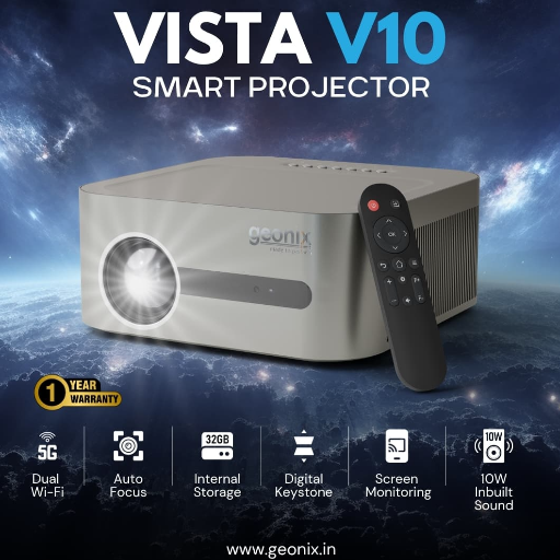  Geonix Smart Projector SECURITY EVOLUTION AIRPORT ROAD HUMHAMA  CHOWK Opp Jammu And Kashmir Bank Near Al Kareem Colony Srinagar  Opp Jammu And Kashmir Bank Near Al Kareem Colony Srinagar