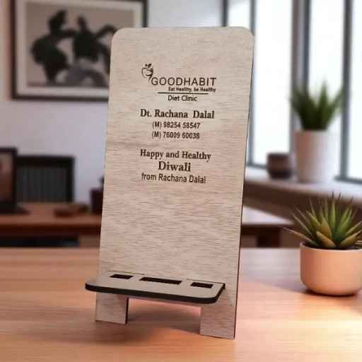  Premium MDF Wooden Mobile Stand Tabletop Portable Mobile Holder ITSMYWAY GIFT H No 10 504 B GF  South Side Nagar  Faliya Pani Ni Bhint Opp Sona Complex  South Side Nagar  Faliya Pani Ni Bhint Opp Sona Complex