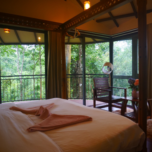  Forest View Room For Honeymoon with Jucaazi PUGMARKS JUNGLE LODGE 11 465 466 467 KATTIKULAM MANANTHAVADYNEAR KELU VAIDYAR CLINIC