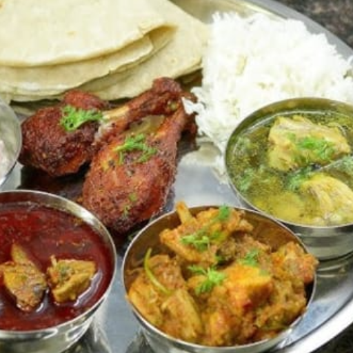 NON VEG THALI SUKHDEV SINGH SUKHDEB DHABA SHOP  NO 2 CHAMAN COLONY  DHANAS LANDMARK NEAR VIPIN DHABA