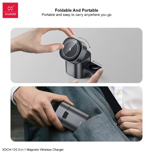 XUNDD 3 IN 1WIRELESS CHARGER - Image 1