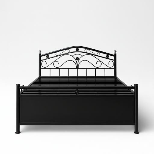 AHAD Soled Bed Metal 6x4 - Image 4