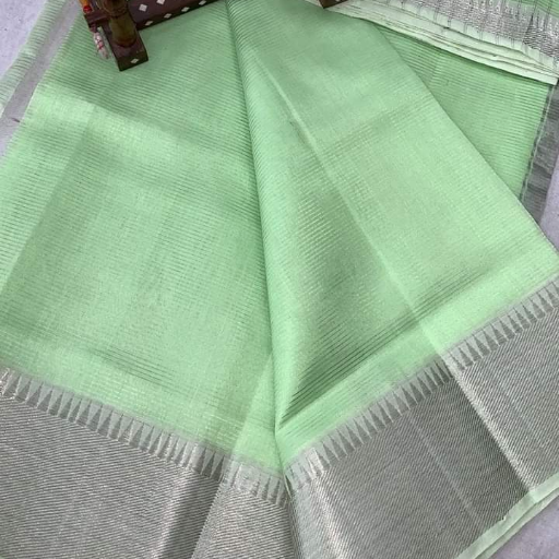 Mangalagiri Cotton silk saree - Image 3